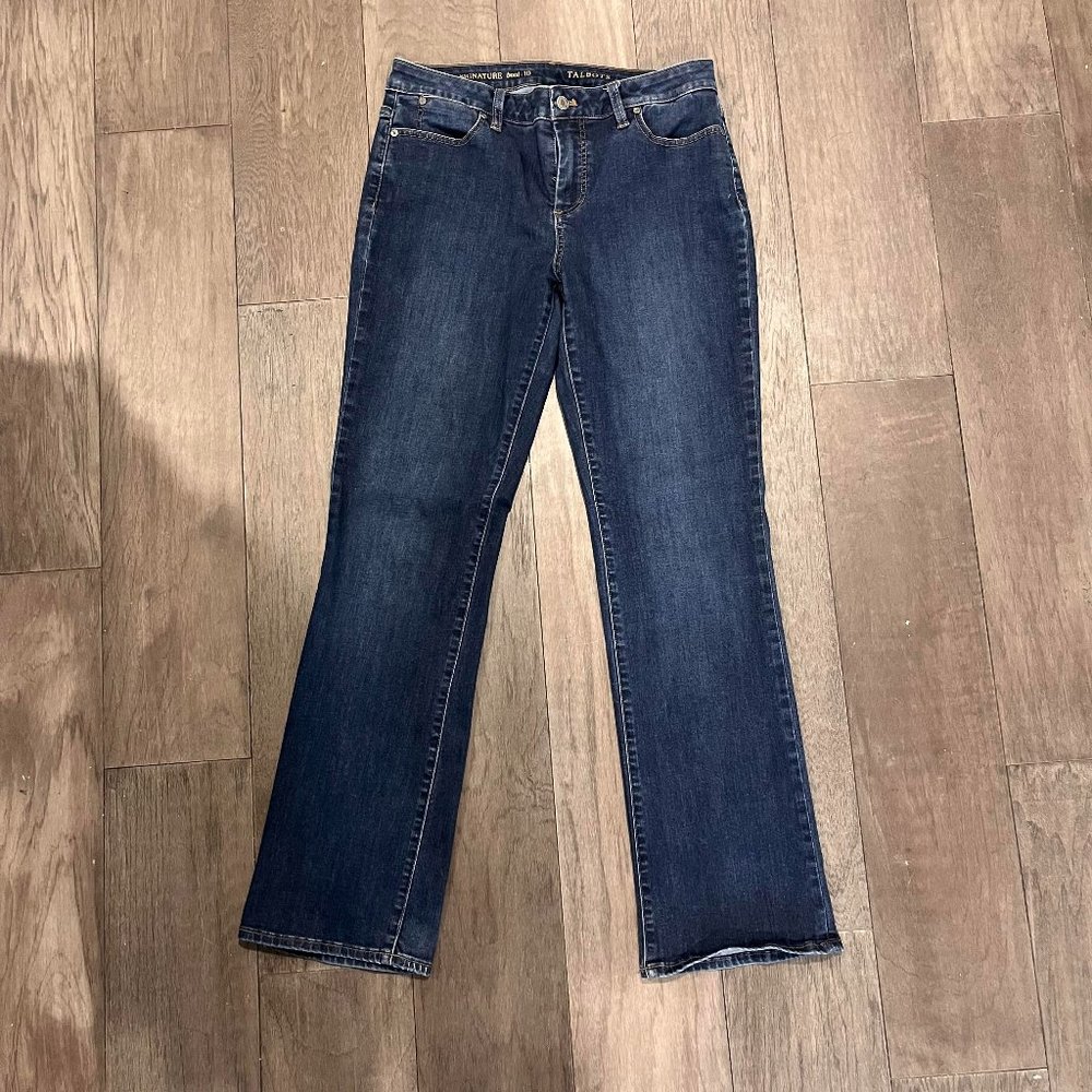 EUC Talbots Signature Boot Cut Jeans - 10